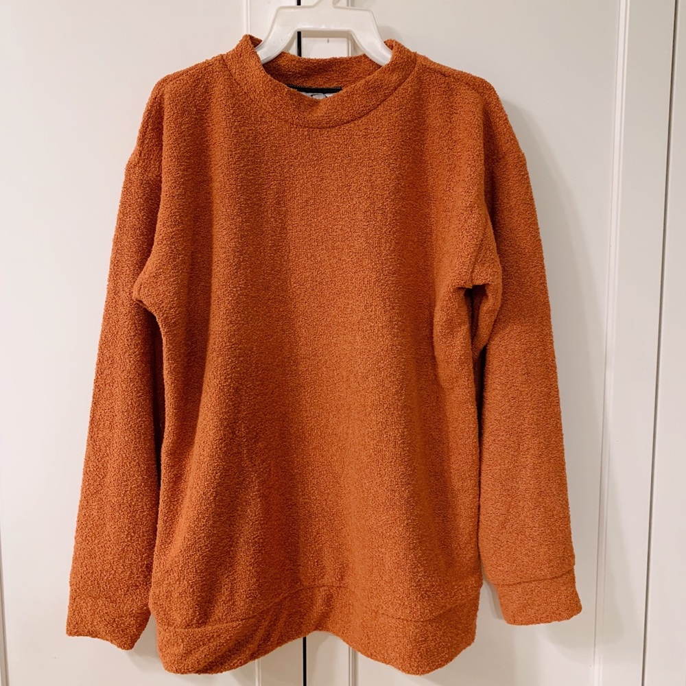 Woolly Threads Orange Sweater